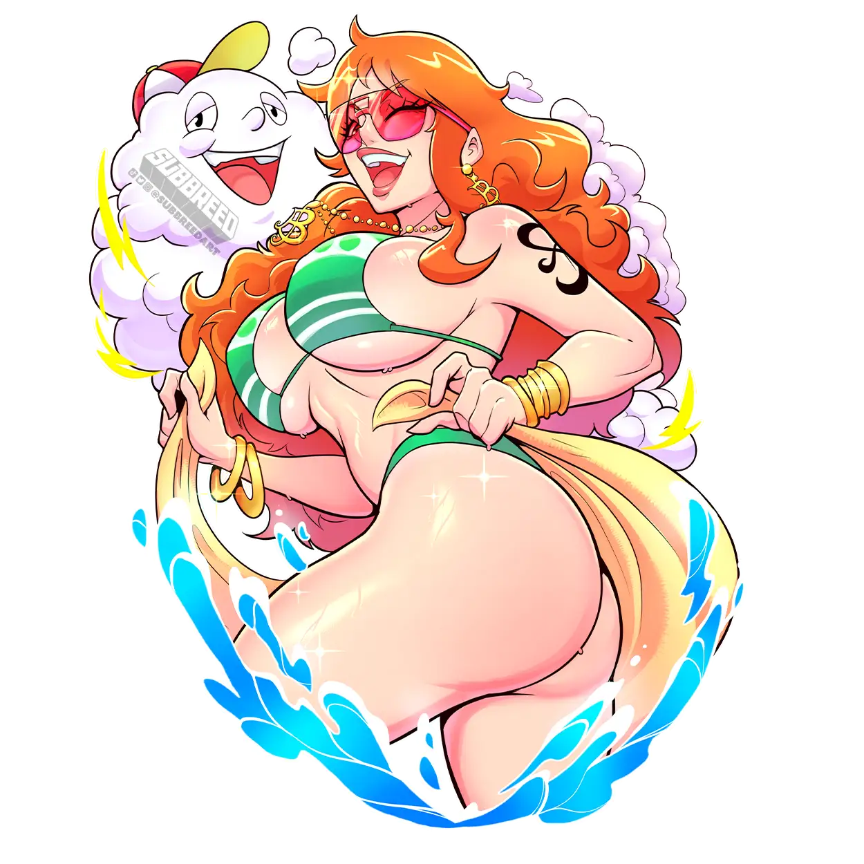 One Piece: Summer Splash - Decal
