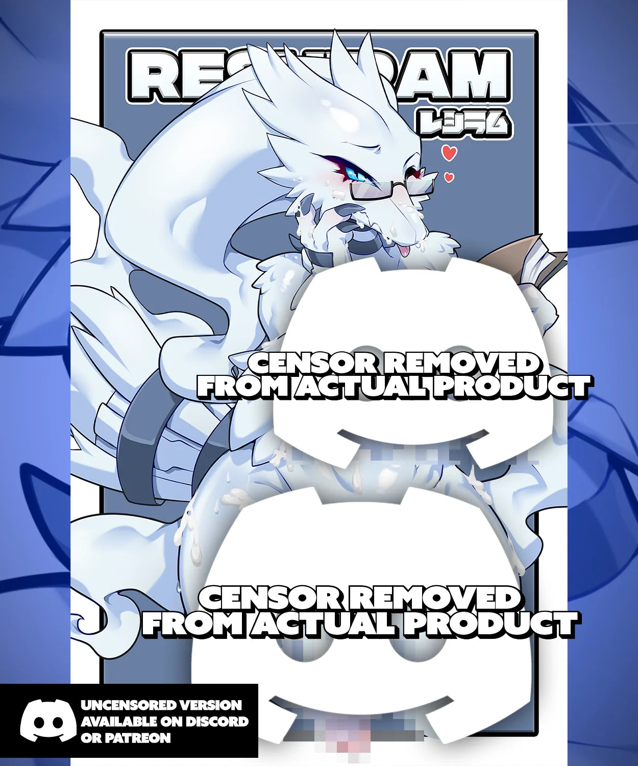 Reshiram Front - Poster