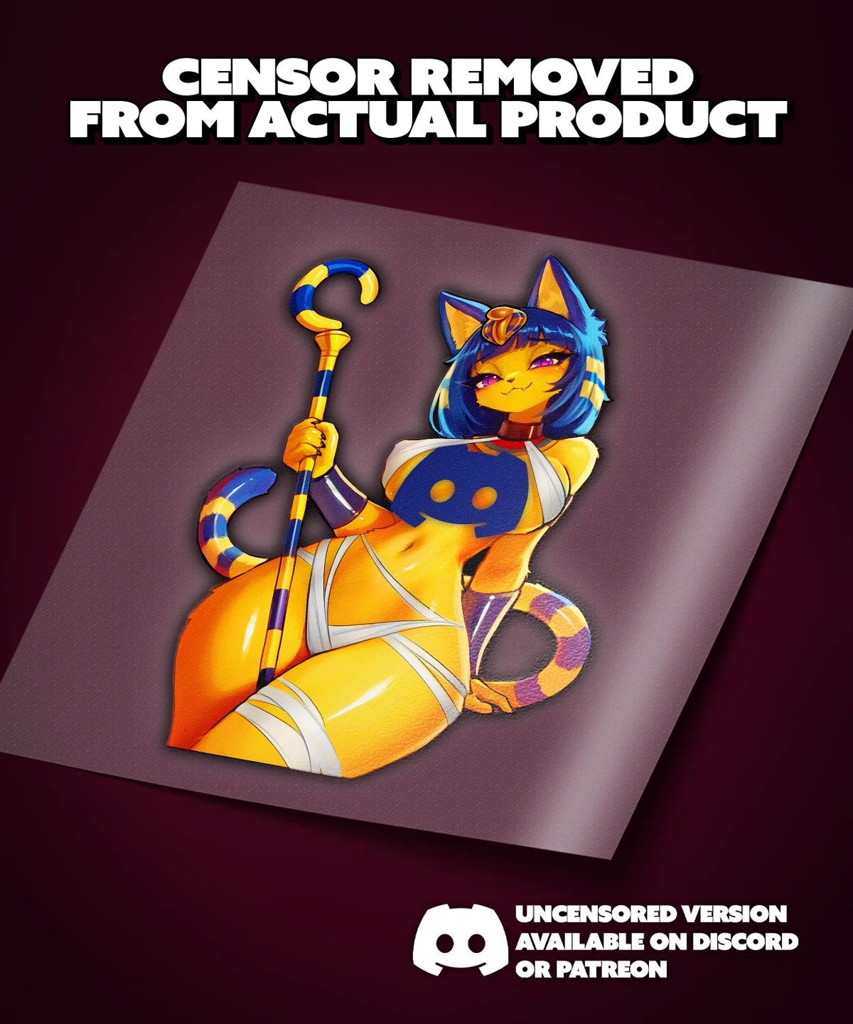 Ankha Front - Decal [Amorettefur]