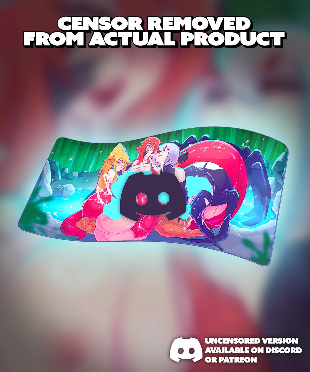 MONSTER MUSUME MOUSEPAD: 3SOME [Limited Edition] (pre-order)