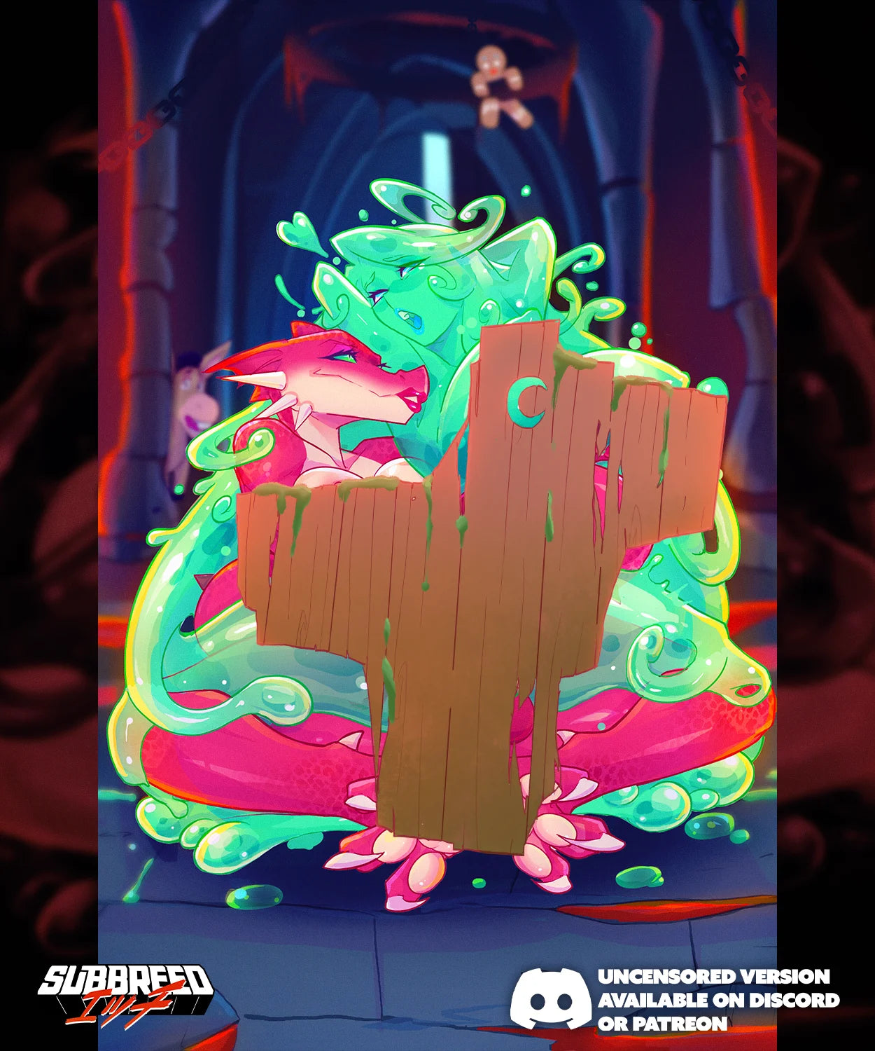 Dragon & Slime - Poster