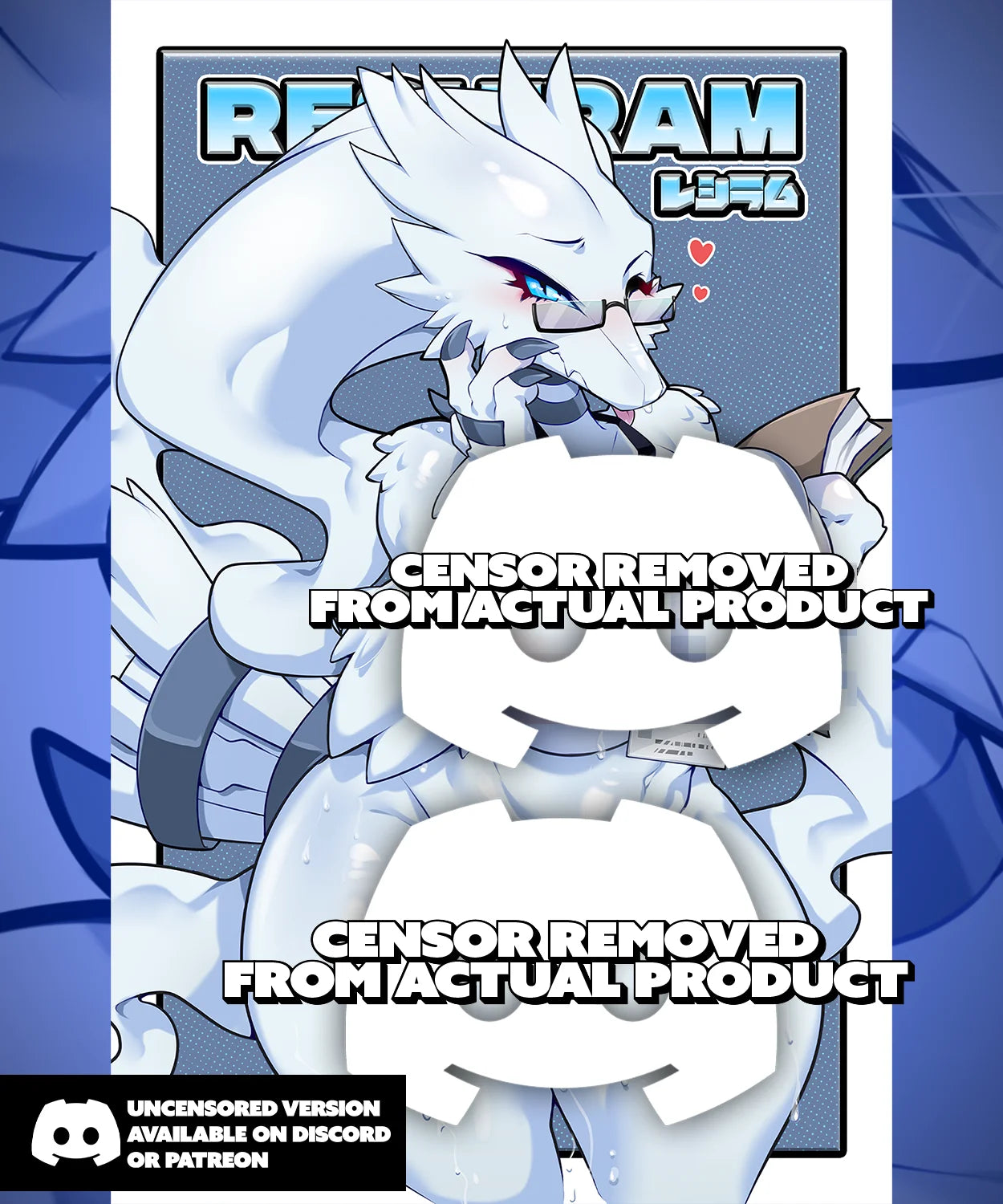 Reshiram Front - Poster