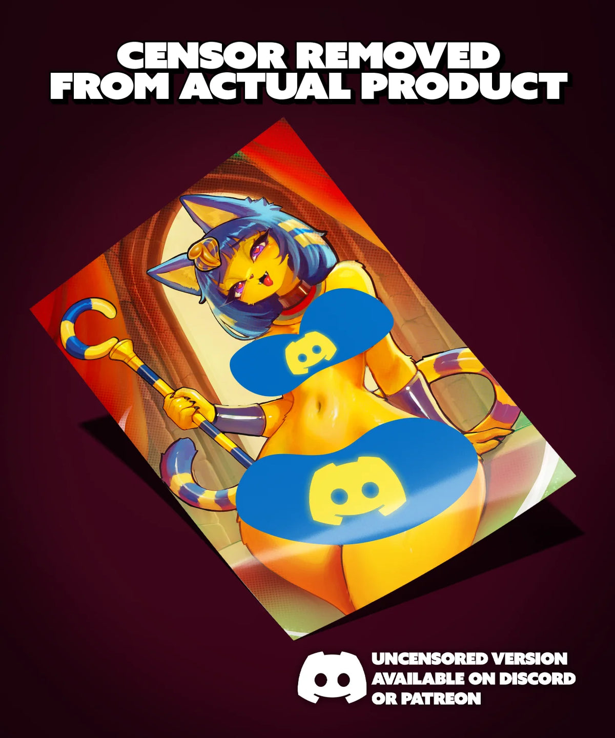 Ankha Front - Poster [Amorettefur]